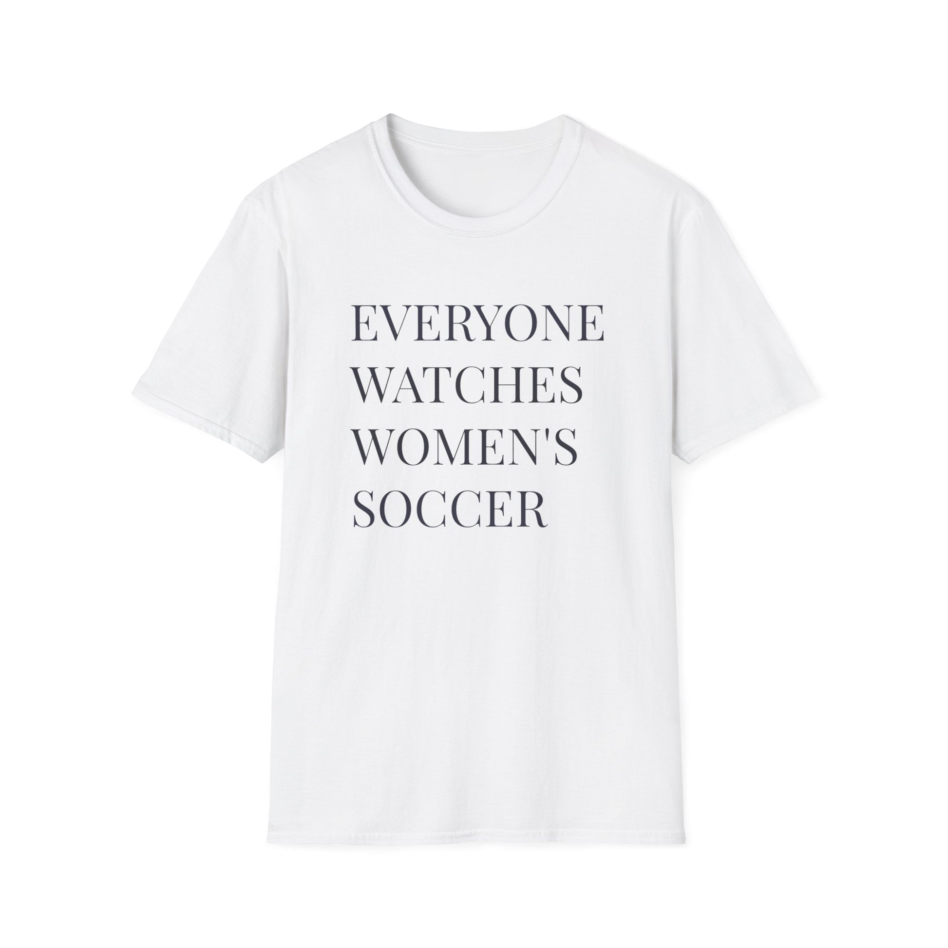 Womens Soccer T-Shirt, Female Athlete Sports Women's Sports - PopCultureByDesign36