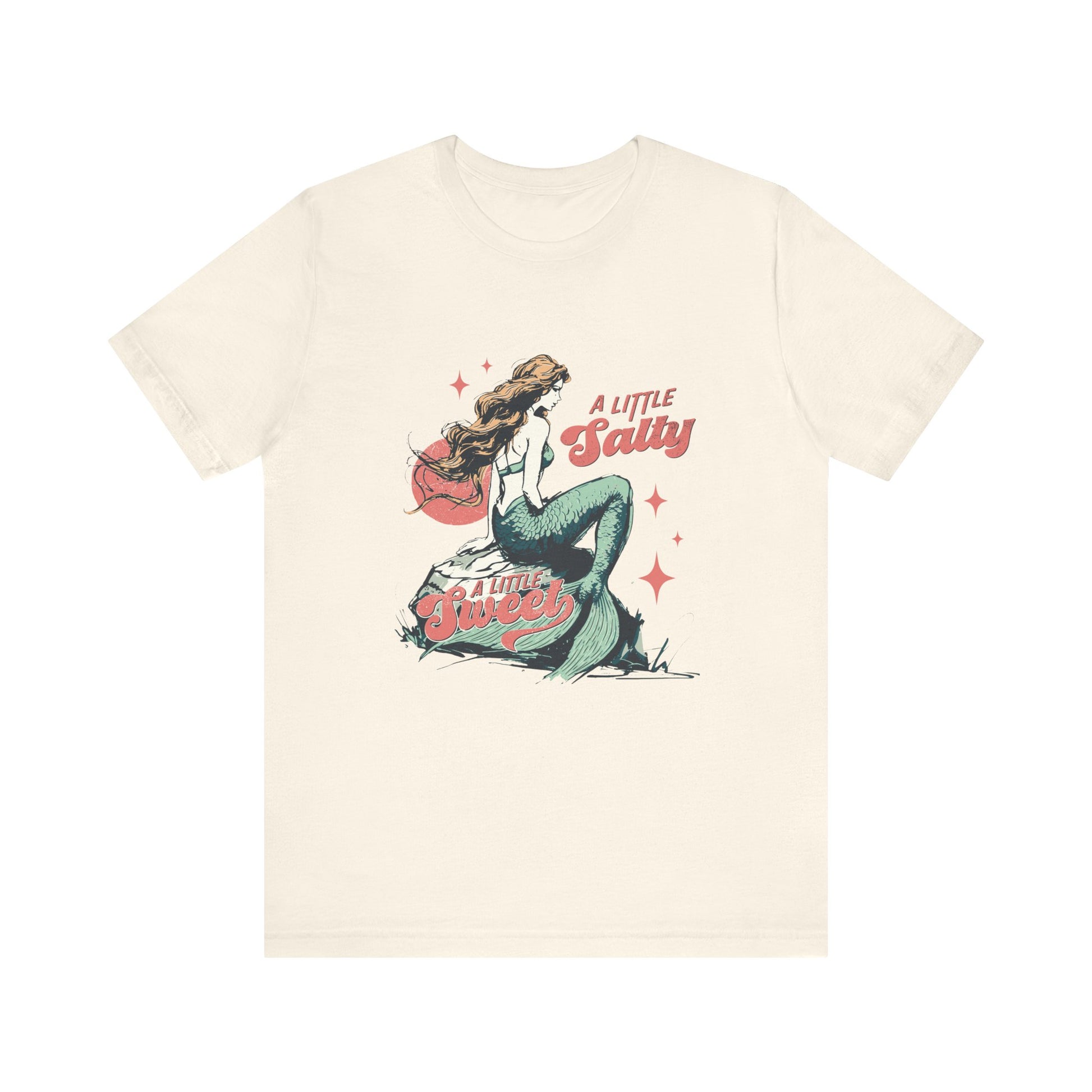 Mermaid TShirt, Summer Vibes Mermaid Shirt, Beach Sea Life - PopCultureByDesign36