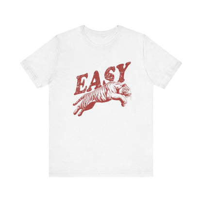 Easy Tiger Shirt, Retro Boho Tee, Hippie Clothes, Indie Shirt - PopCultureByDesign36