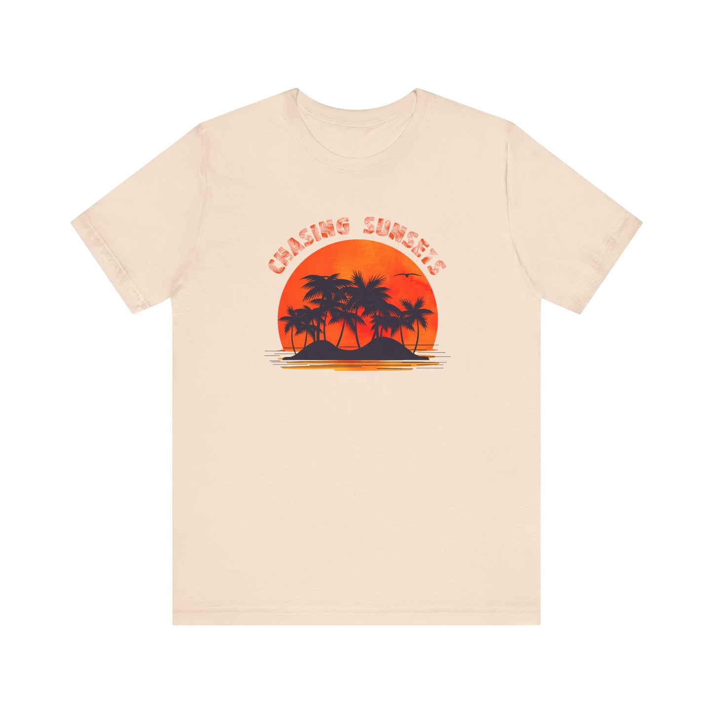 Vintage Palm Tree Shirt, Chasing Sunsets T-Shirt, Nature Shirt, Palm Beach Shirt - PopCultureByDesign36