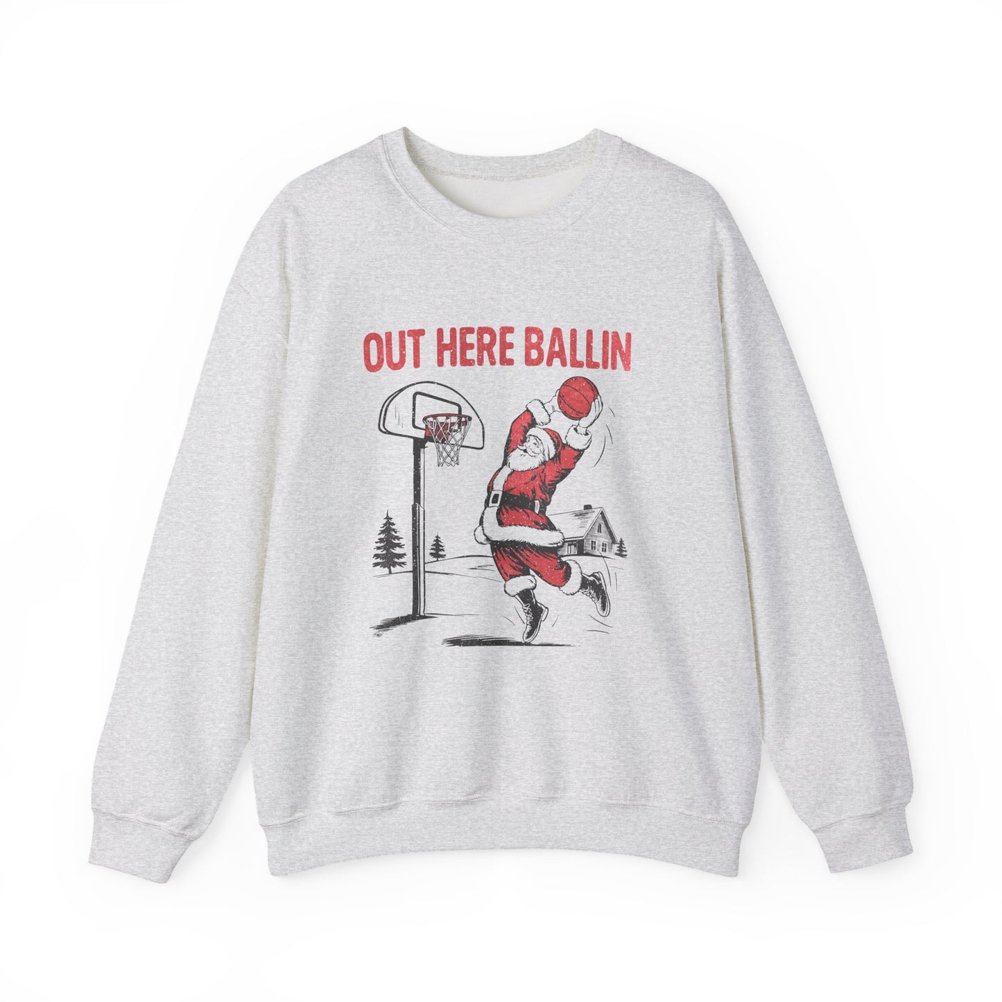 Santa Inspired, Funny Santa Sweatshirt, Retro Santa Sweatshirt - PopCultureByDesign36