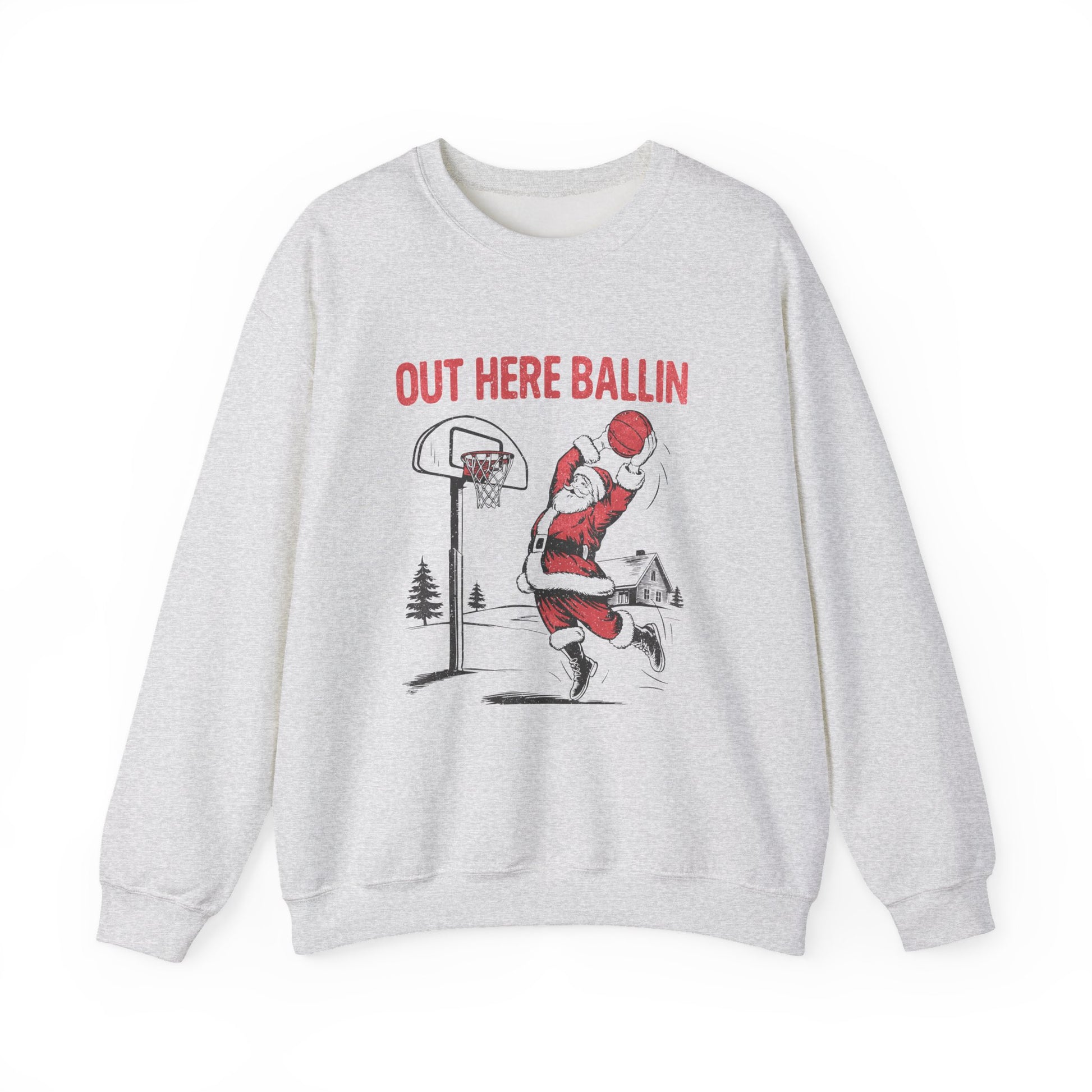 Santa Inspired, Funny Santa Sweatshirt, Retro Santa Sweatshirt - PopCultureByDesign36