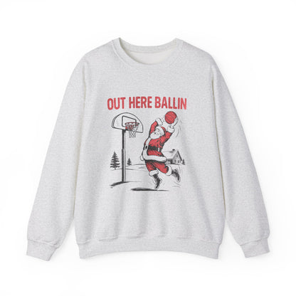 Santa Inspired, Funny Santa Sweatshirt, Retro Santa Sweatshirt - PopCultureByDesign36