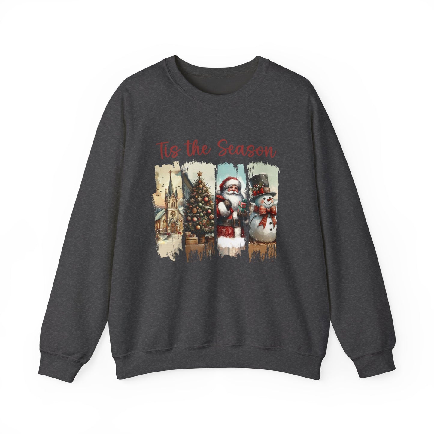 Tis The Season Sweatshirt, Merry Christmas Shirt, Christmas Sweatshirt - PopCultureByDesign36