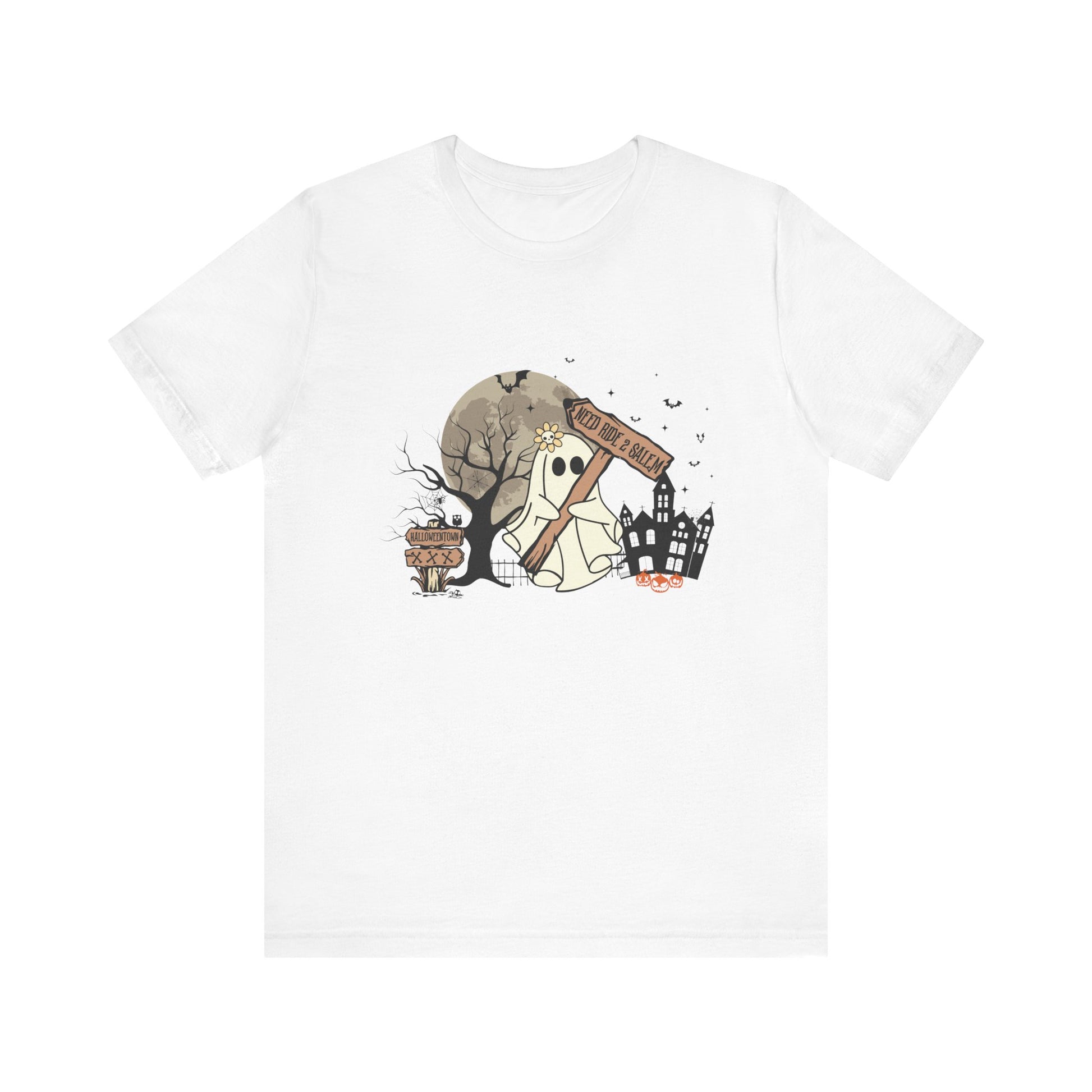 Funny Ghost Needing a Ride, Funny Ghost Shirt, Hitchhiking Ghost Shirt - PopCultureByDesign36