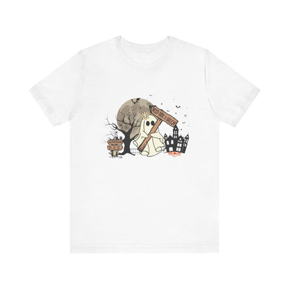 Funny Ghost Needing a Ride, Funny Ghost Shirt, Hitchhiking Ghost Shirt - PopCultureByDesign36