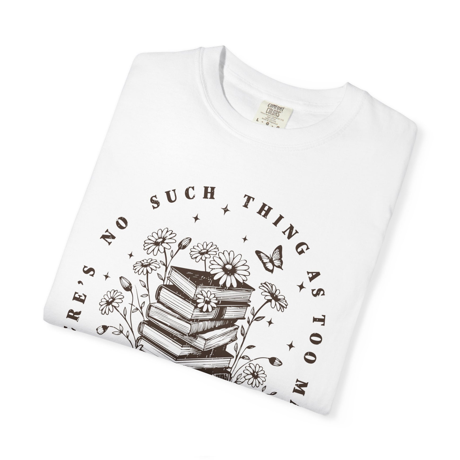 Book Lover Tee, Relaxation Vibes Shirt, Mindfulness Gift, Cozy Reading Top - PopCultureByDesign36