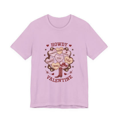 Candy Heart Shirt, Valentine's Day Gift, Country Conversation Hearts Shirt - PopCultureByDesign36