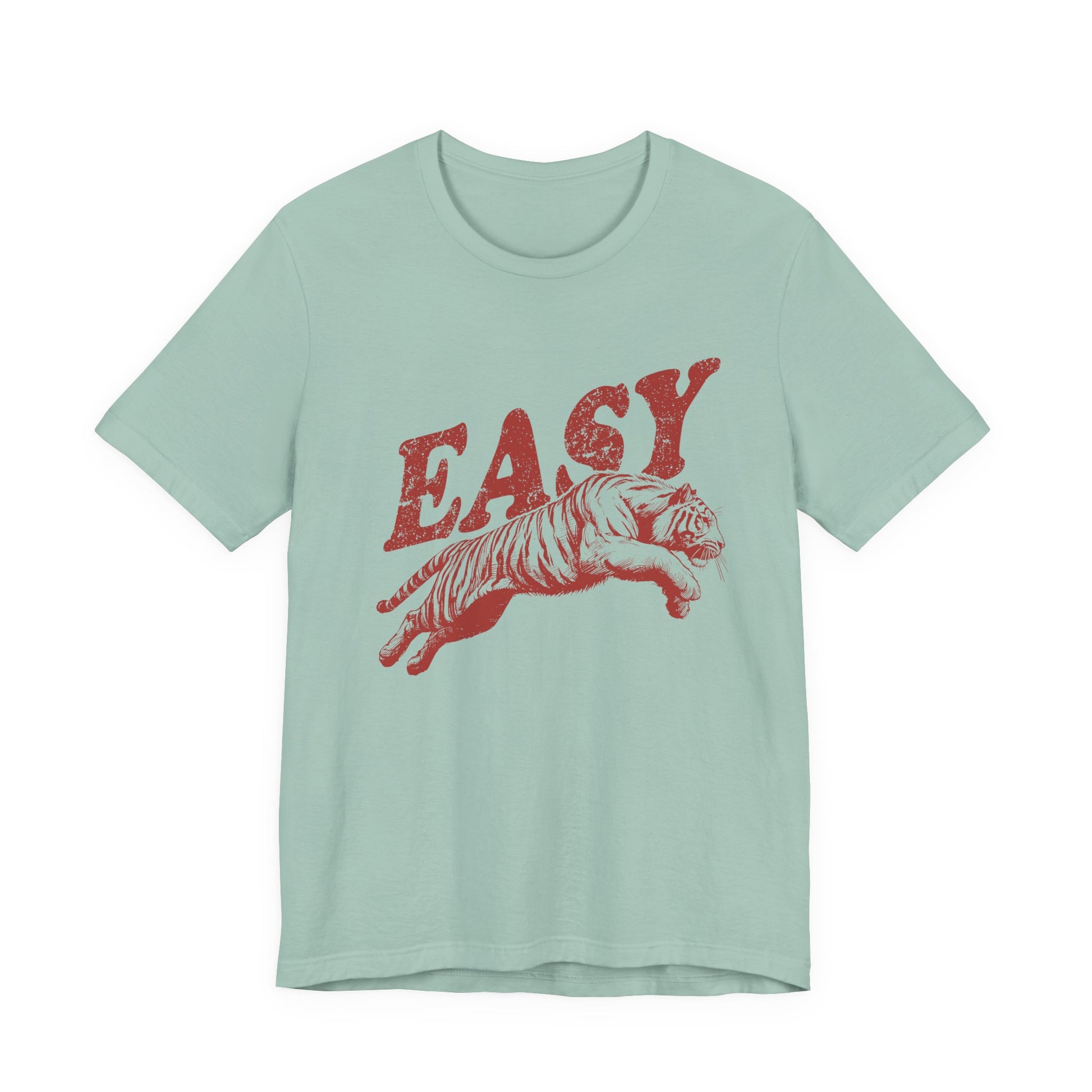 Easy Tiger Shirt, Retro Boho Tee, Hippie Clothes, Indie Shirt - PopCultureByDesign36