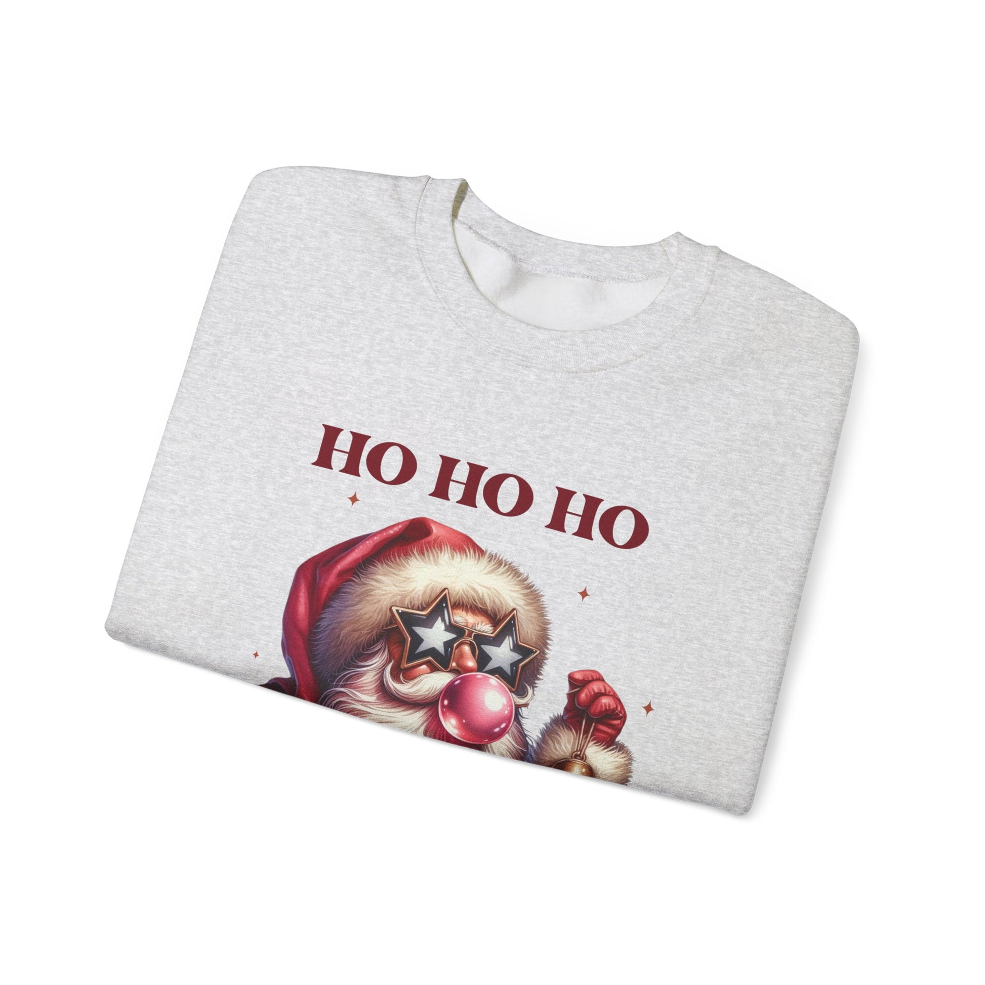 Ho Ho Ho Christmas Vintage Shirt, Santa Inspired, Funny santa sweatshirt - PopCultureByDesign36