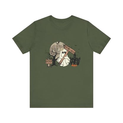Funny Ghost Needing a Ride, Funny Ghost Shirt, Hitchhiking Ghost Shirt - PopCultureByDesign36