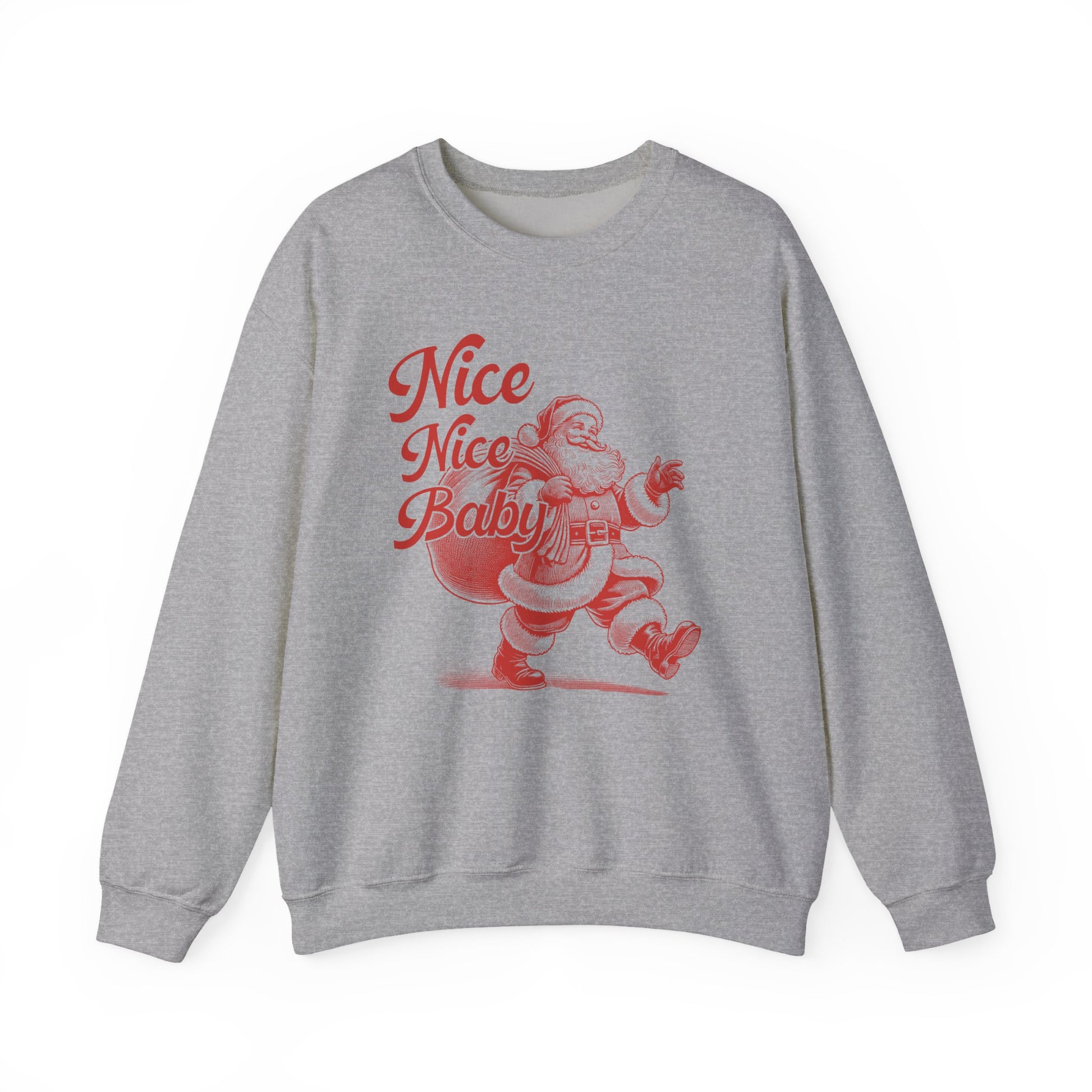 Nice Nice Baby, Xmas Sweatshirt, Family Christmas, Christmas Jolly - PopCultureByDesign36