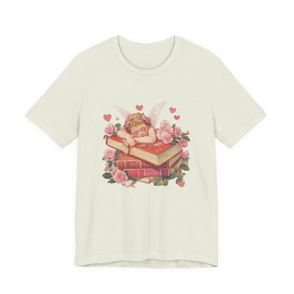 Reading Cupid Shirt, Funny Cupid Shirt, Cupid Love Shirt, Book Reader Shirt - PopCultureByDesign36