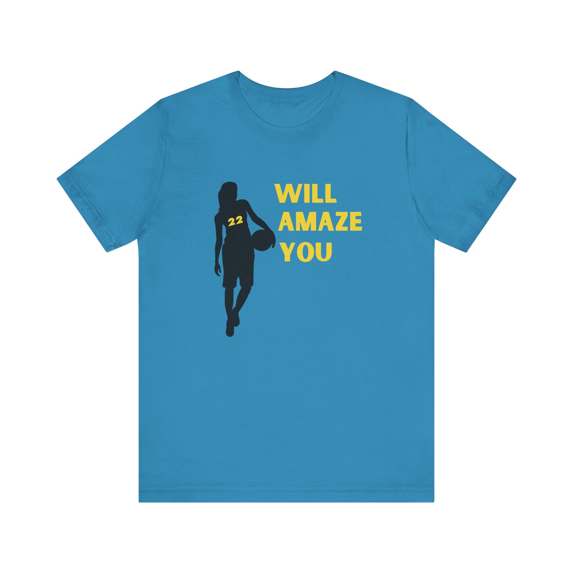 22 Shirt, WNBA Fan Shirt, Basketball Fan Shirt, Womens Sports Shirt - PopCultureByDesign36