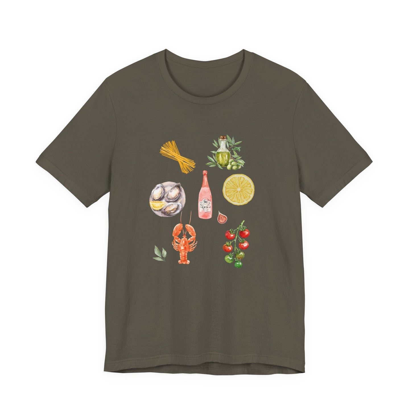 Italia Shirt, Coastal Grandma, Italian Summer Meal Tee - PopCultureByDesign36