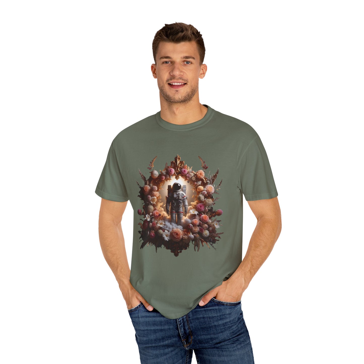 Astronaut Shirt, Boho Astronaut Shirt, Vintage Boho Womens Space Shirt - PopCultureByDesign36