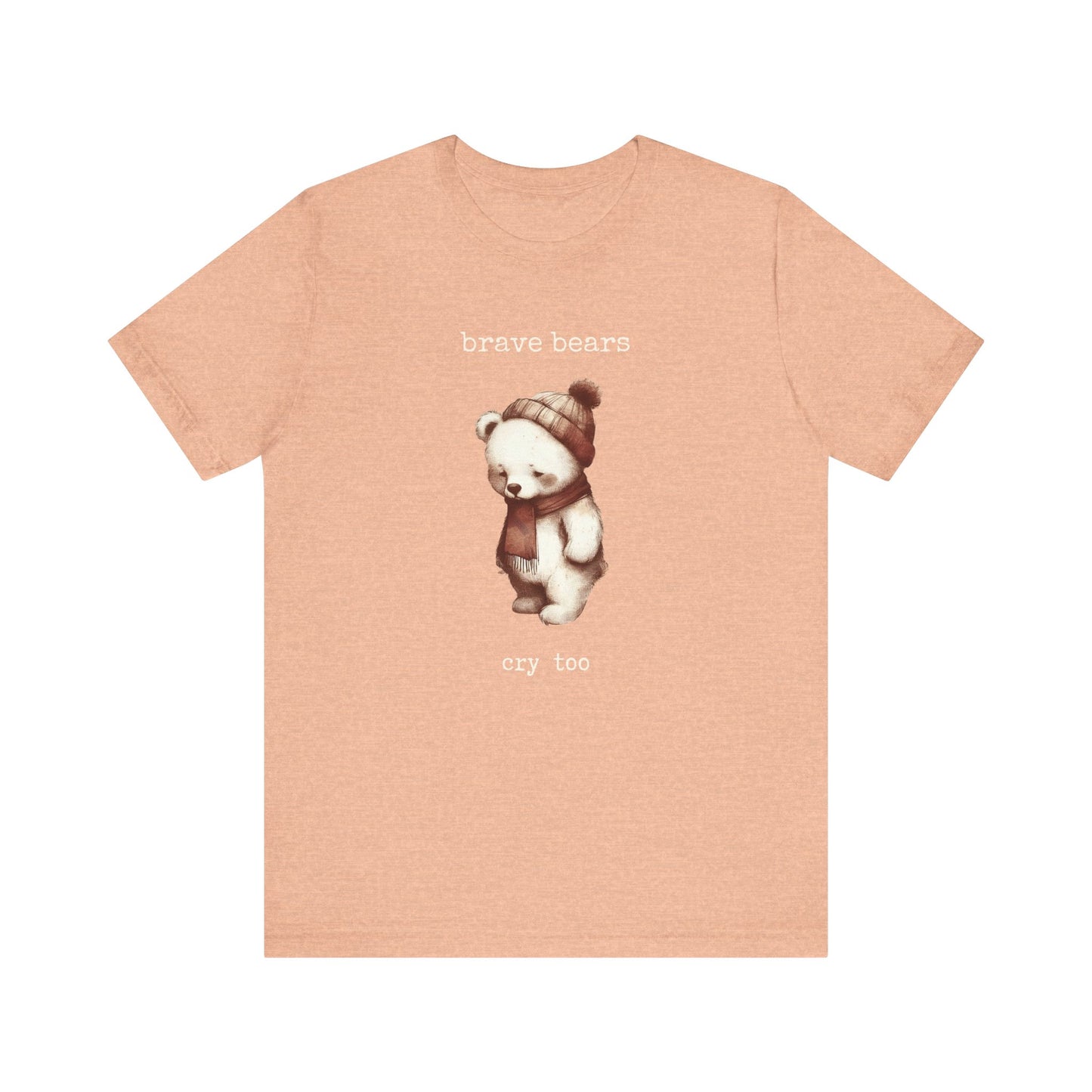 Brave Bears Cry Too Shirt, Vintage Bear Shirt, My tummy Hurts Shirt - PopCultureByDesign36