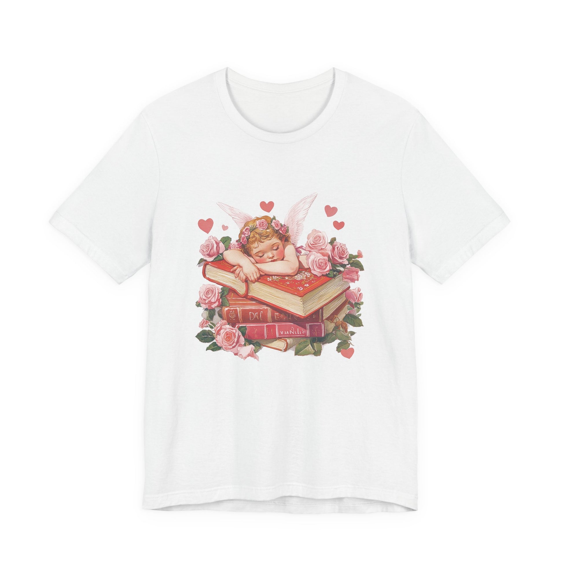 Reading Cupid Shirt, Funny Cupid Shirt, Cupid Love Shirt, Book Reader Shirt - PopCultureByDesign36