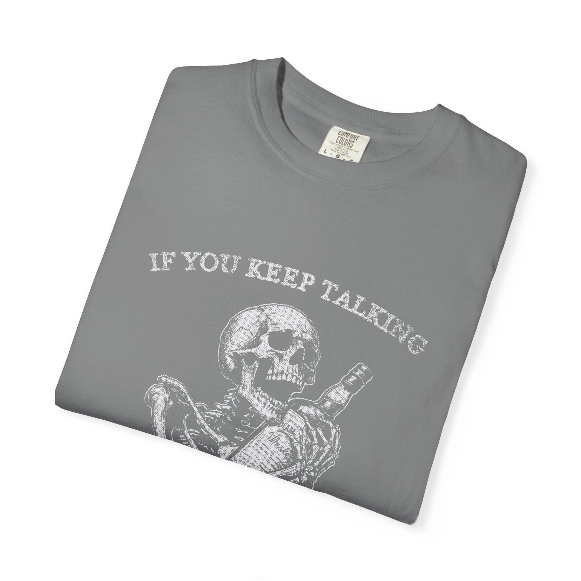 Skeleton Liquor T-shirt, Funny Drinking Tee, Alcohol Lover Gift - PopCultureByDesign36