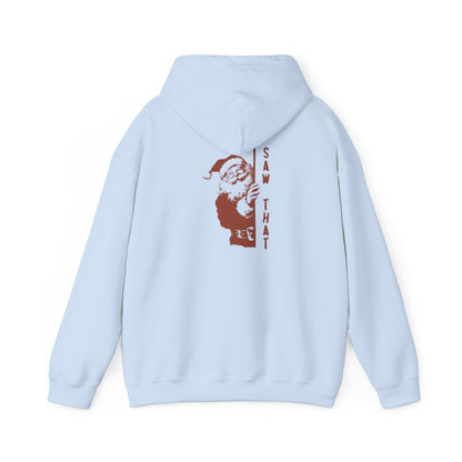 Christmas Santa Hoodie, Cozy Holiday Sweatshirt, Funny Santa Hoodie - PopCultureByDesign36