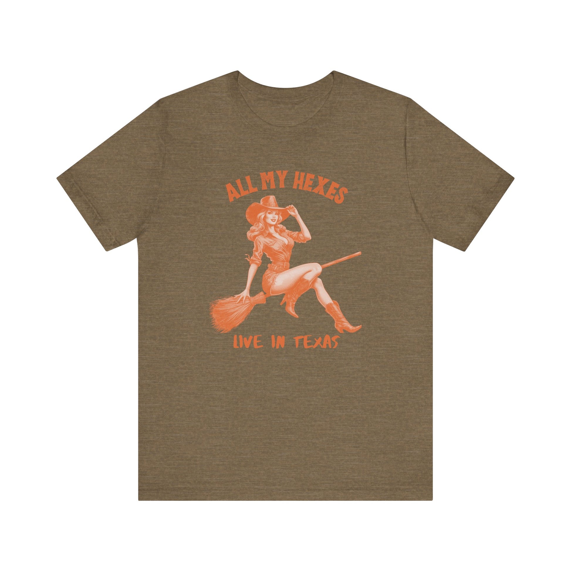 Witch Cowgirl Tee, Vintage Western Halloween T-Shirt, Witchy Vibes - PopCultureByDesign36