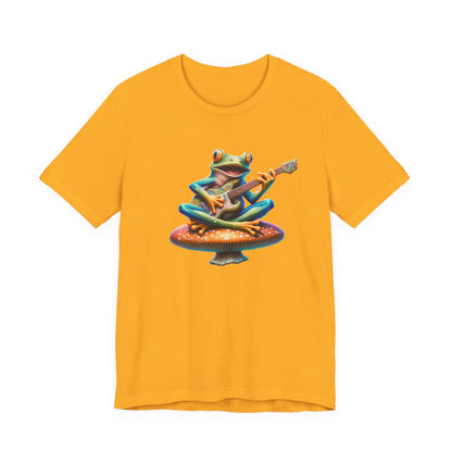 Hippie Shirt, Hippie Frog T-Shirt, Frog Lover Gift - PopCultureByDesign36