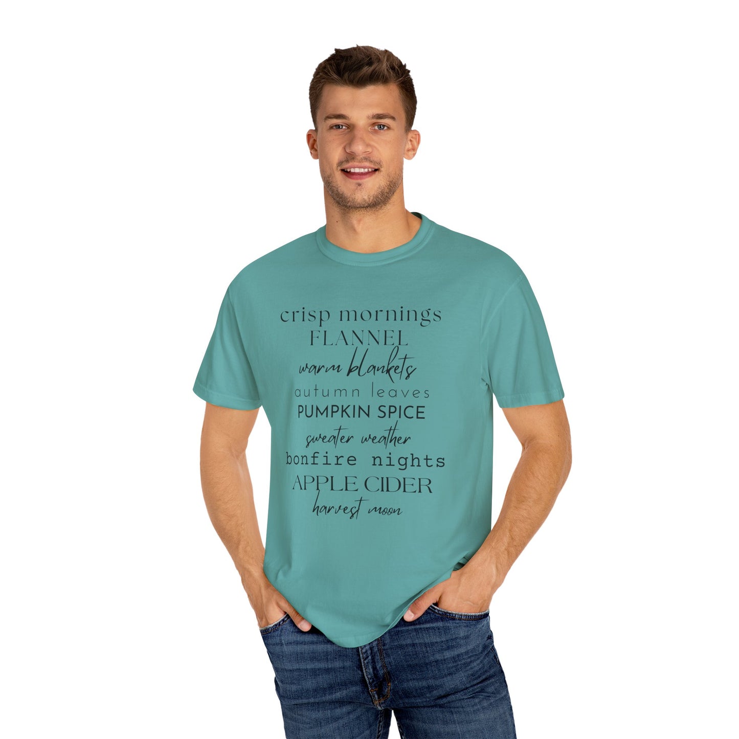 Cute Fall Comfort Colors® Shirt, Hello Fall Shirt, Fall Definition Shirt - PopCultureByDesign36