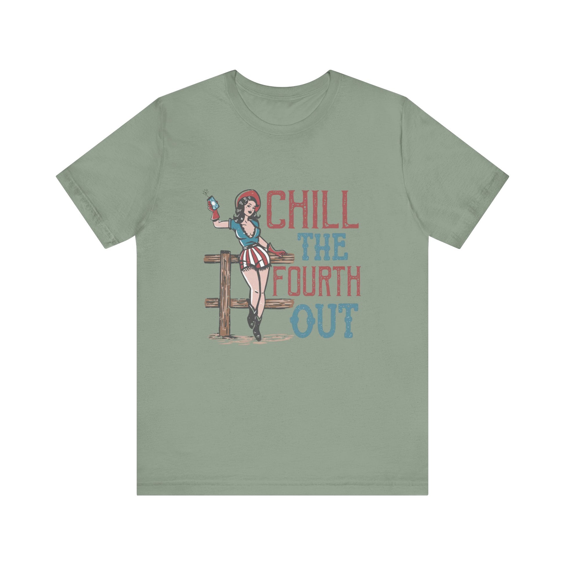 Cowgirl July 4th Retro Shirt, 4th of July Boho Independence Day Tee - PopCultureByDesign36