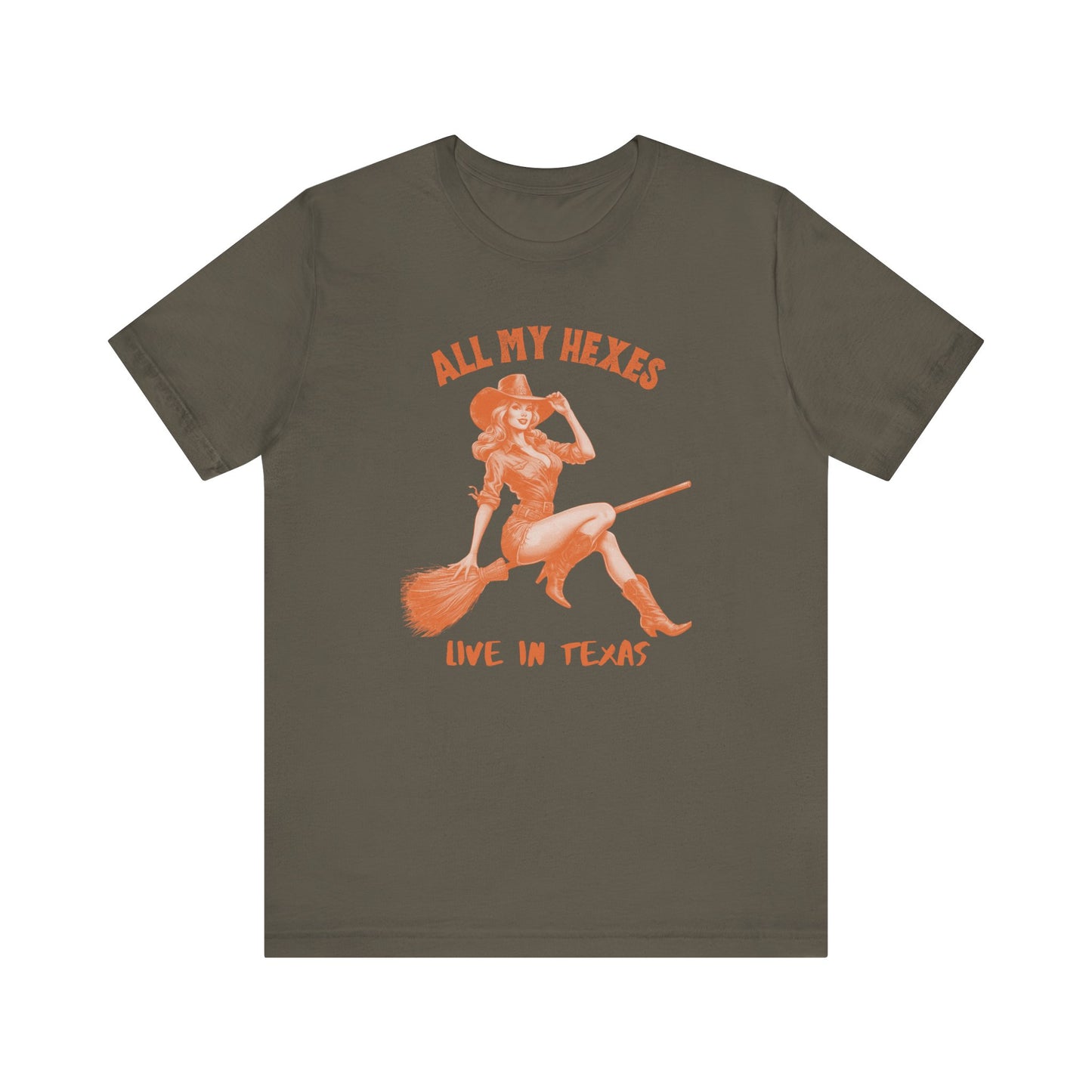 Witch Cowgirl Tee, Vintage Western Halloween T-Shirt, Witchy Vibes - PopCultureByDesign36