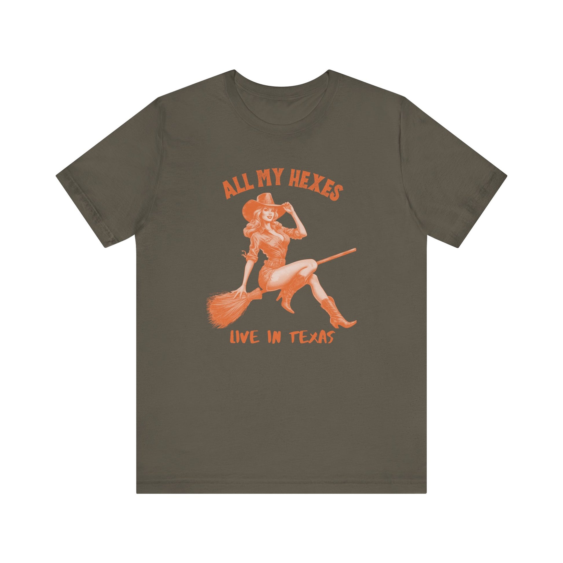 Witch Cowgirl Tee, Vintage Western Halloween T-Shirt, Witchy Vibes - PopCultureByDesign36