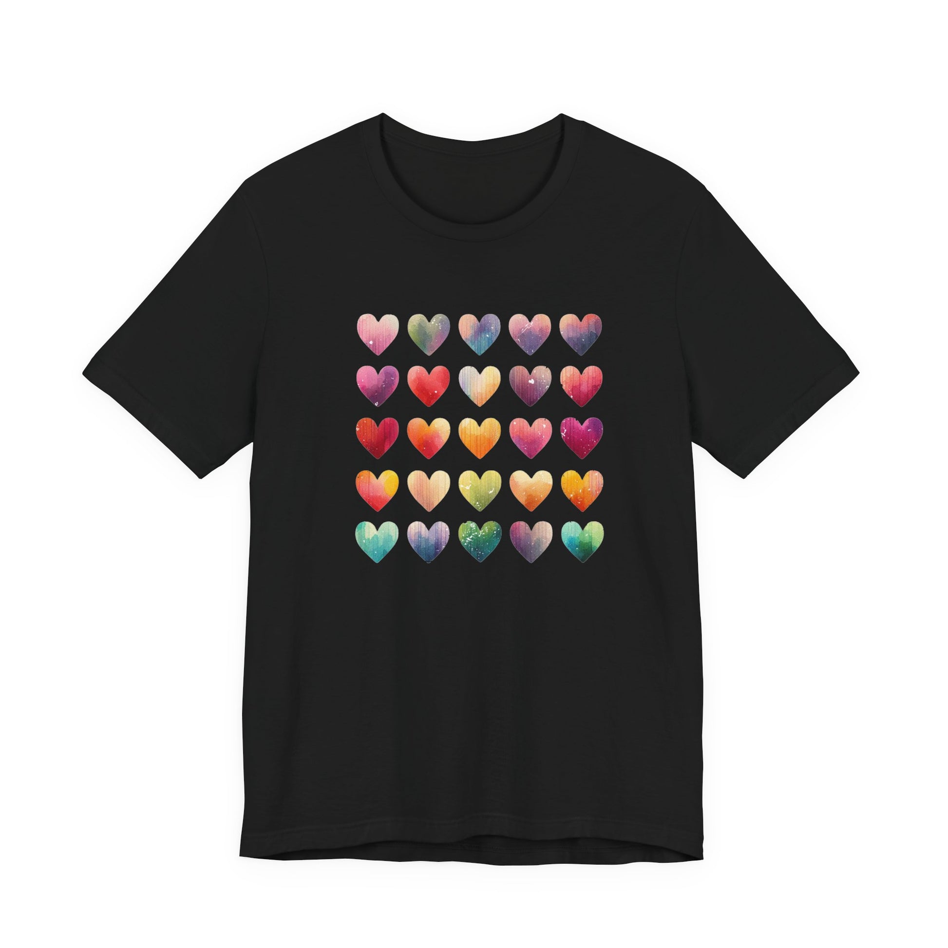 Bohemian Artsy Watercolor Shirt, Watercolor Tee, Watercolor Heart Tee - PopCultureByDesign36