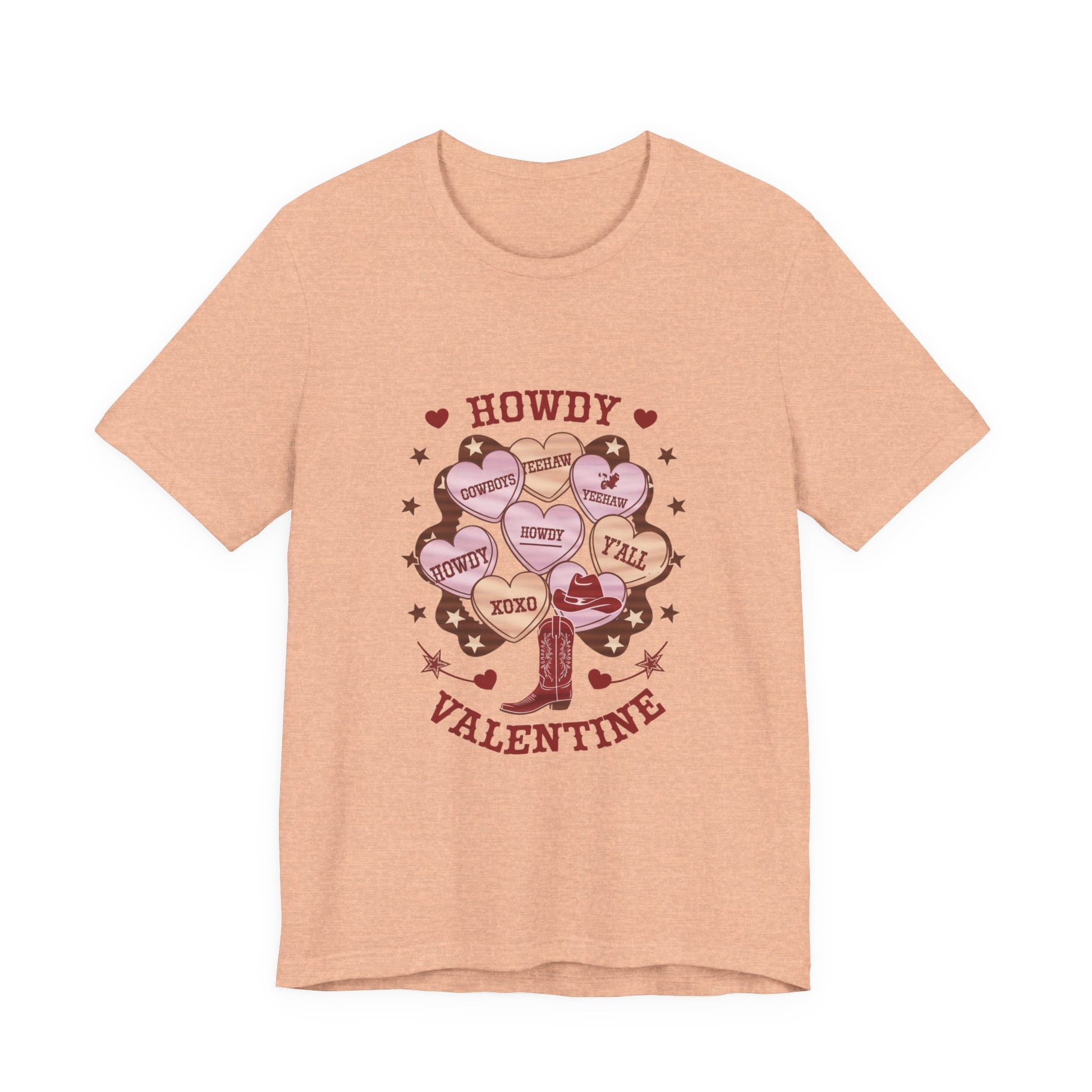 Candy Heart Shirt, Valentine's Day Gift, Country Conversation Hearts Shirt - PopCultureByDesign36