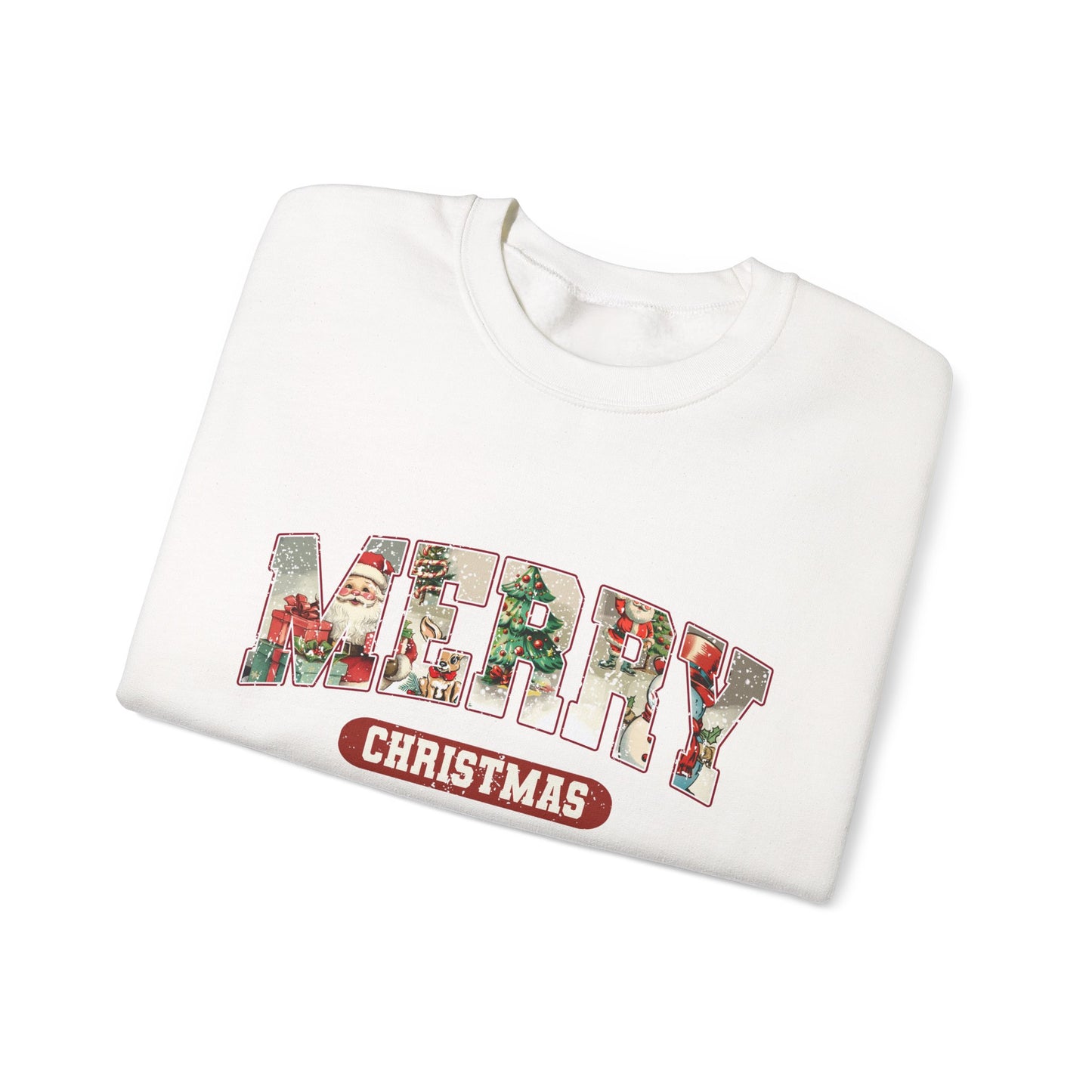 Christmas Sweatshirt, Christmas Gift Women, Merry Christmas Sweatshirt - PopCultureByDesign36