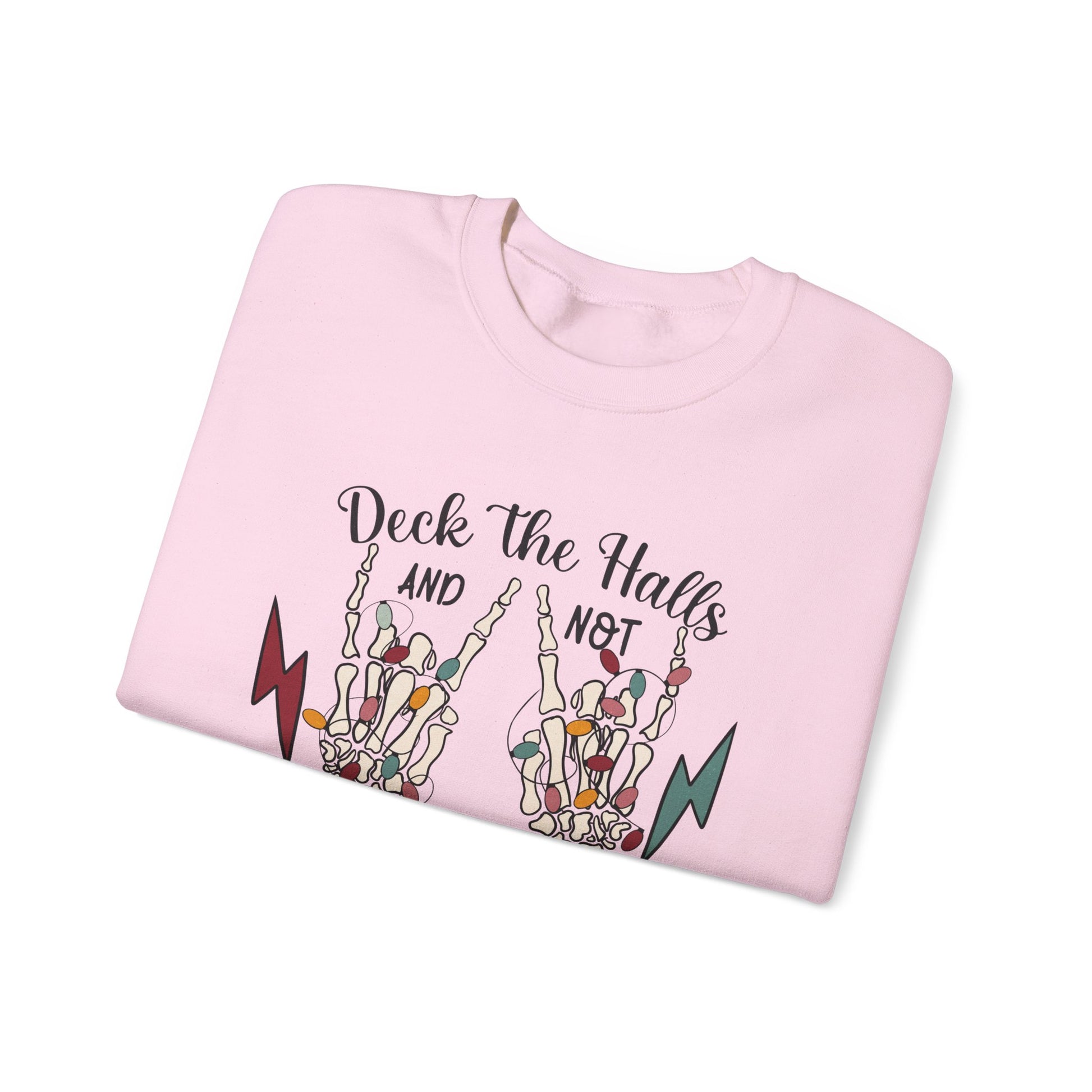 Family Christmas Sweatshirt, Deck The Halls And Not Your Family - PopCultureByDesign36