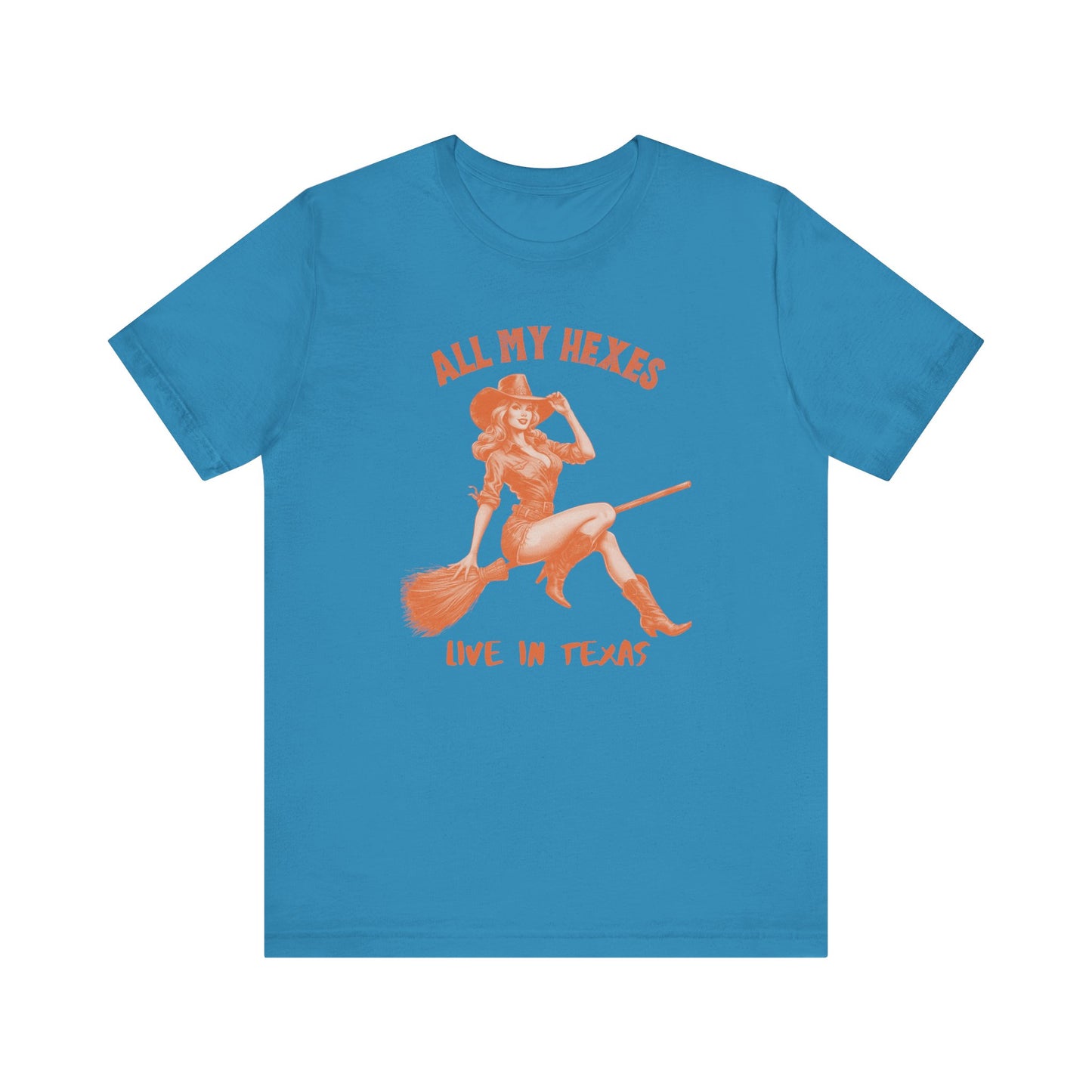 Witch Cowgirl Tee, Vintage Western Halloween T-Shirt, Witchy Vibes - PopCultureByDesign36