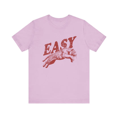 Easy Tiger Shirt, Retro Boho Tee, Hippie Clothes, Indie Shirt - PopCultureByDesign36