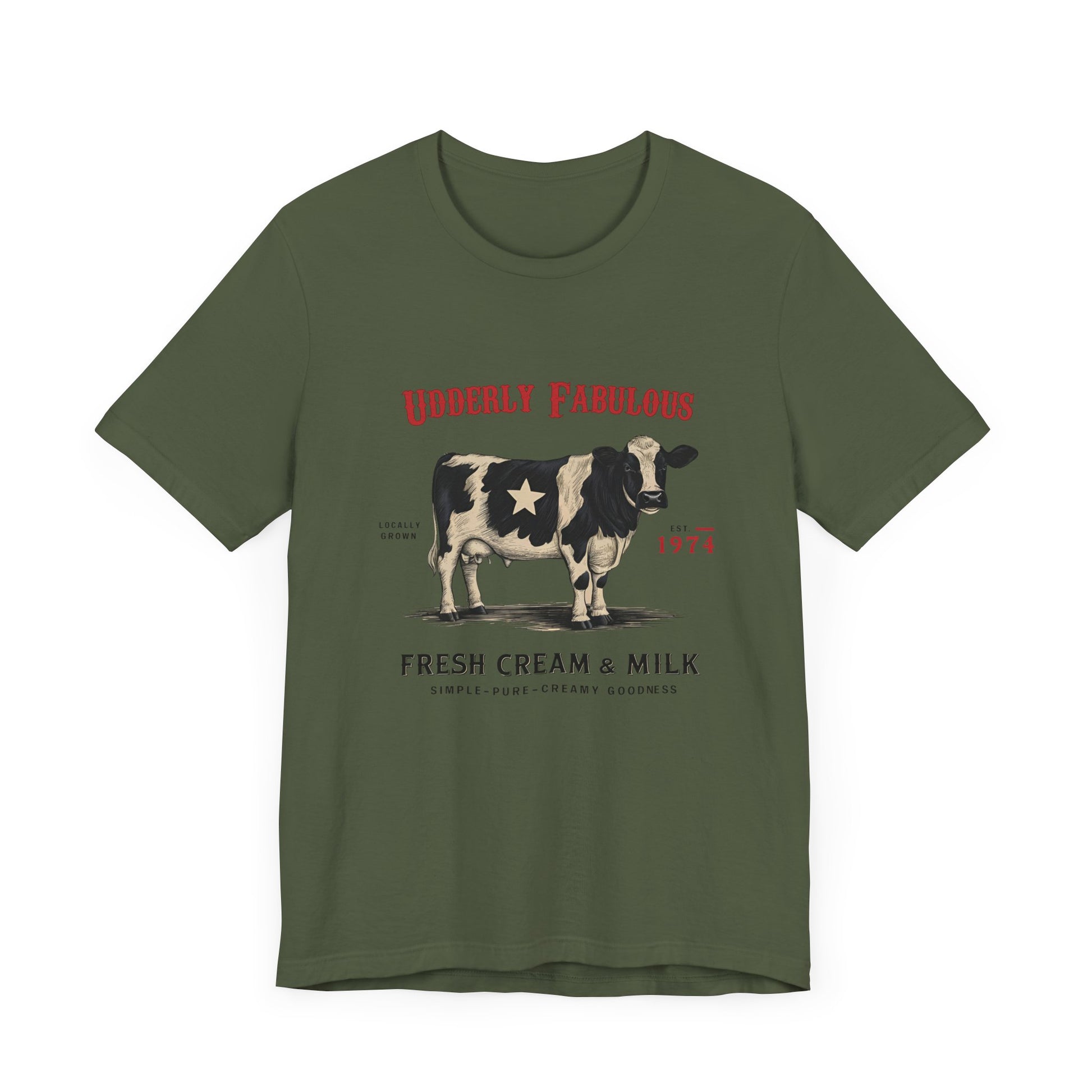 Retro Cattle Shirt, Gift for Cow Lover, Farmer Gift - PopCultureByDesign36