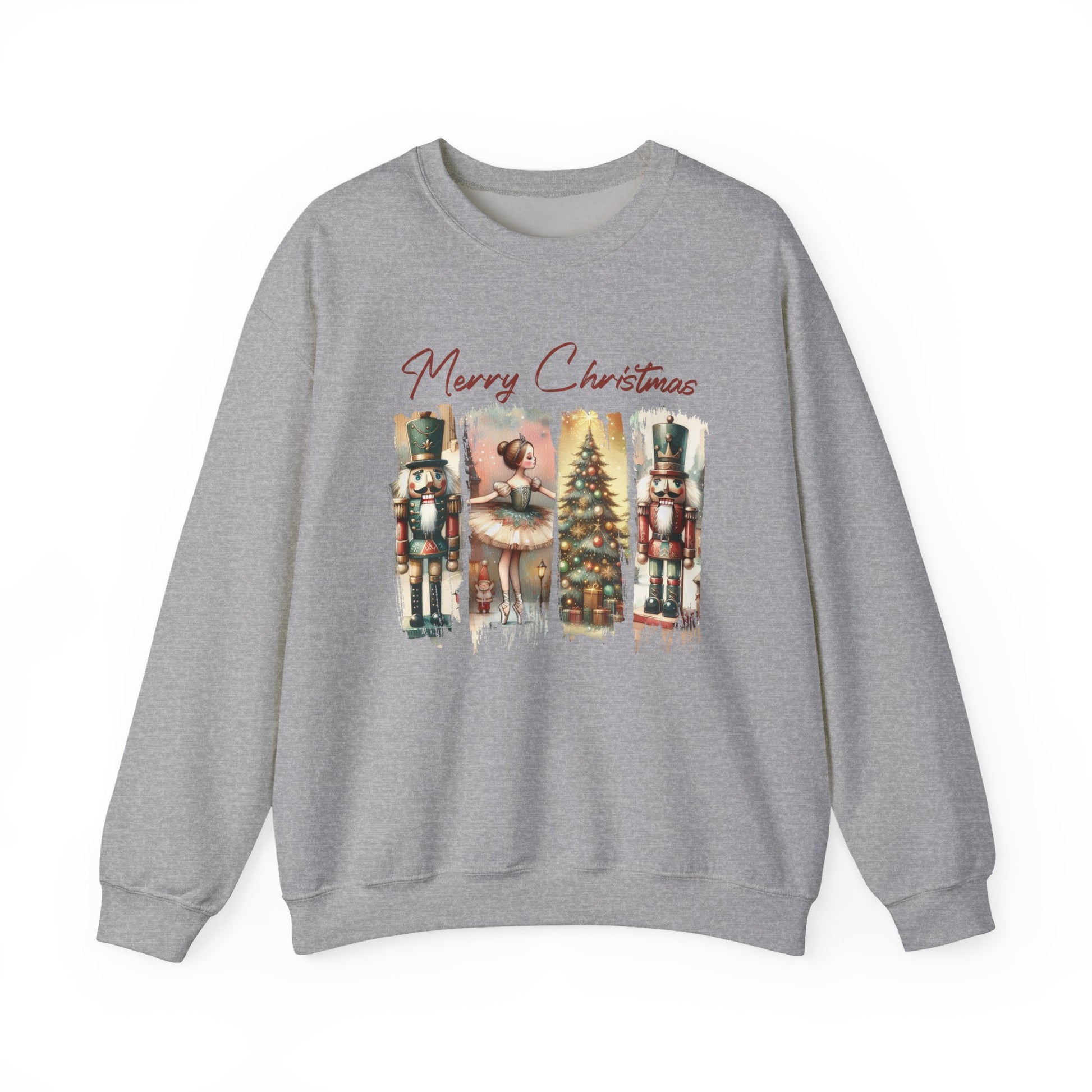 Merry Christmas Sweatshirt, Christmas Tis The Season Sweatshirt - PopCultureByDesign36