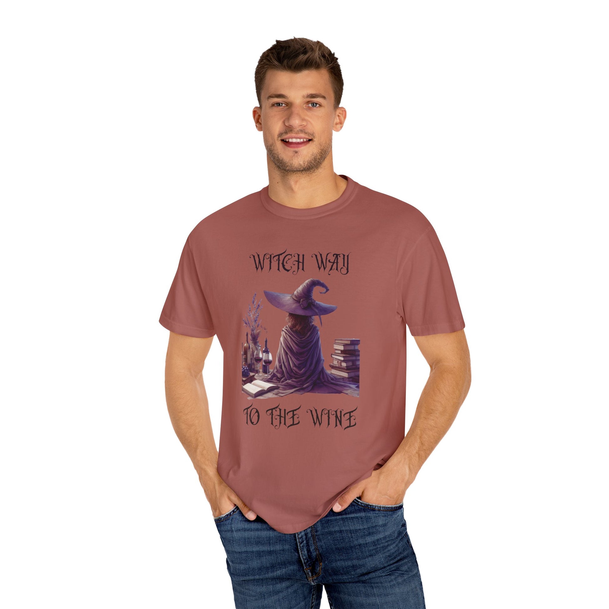Funny Halloween Shirt, Halloween Witch Shirt, Wine Drinker Gift - PopCultureByDesign36