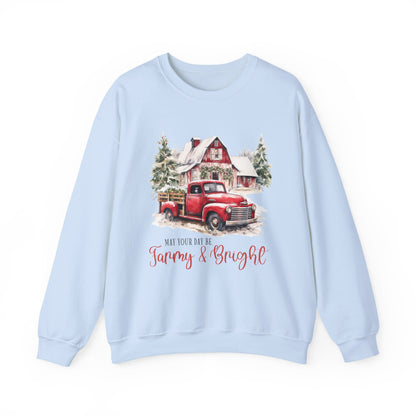 May your day be farmy and bright, Country Farm Christmas shirt - PopCultureByDesign36