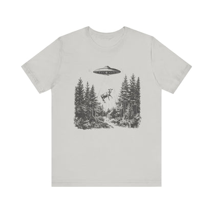 Ufo Cow Shirt, Retro T-Shirt, Vintage Cow Ufo TShirt, Ufo Graphic Tee - PopCultureByDesign36
