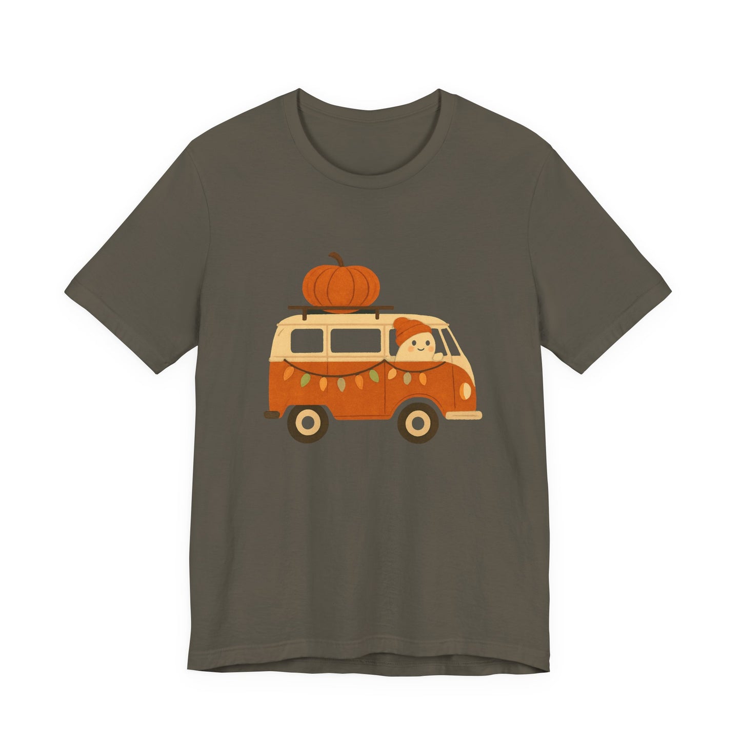 Funny Ghost Pumpkin Shirt, Cute Ghost Shirt, Boho Ghost Shirt - PopCultureByDesign36