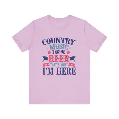 Country Music and Beer Shirt, Country Music Lover, Old Rodeo Shirt - PopCultureByDesign36