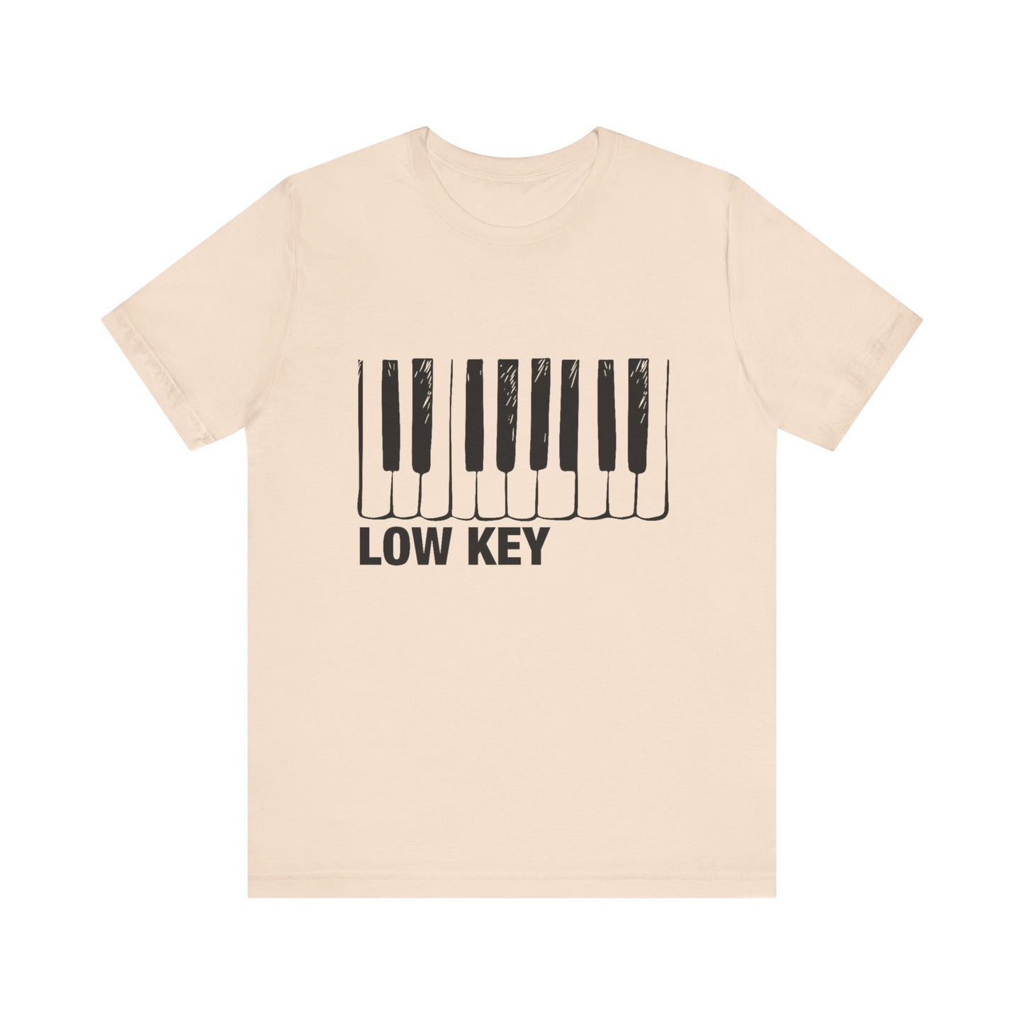 Funny Piano Player Shirt, Low Key Tee, Slang shirt, Piano Students - PopCultureByDesign36