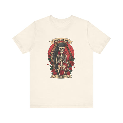 Valentine's Day Shirt, Funny Skeleton Valentines Shirt, I'm Dead Inside - PopCultureByDesign36