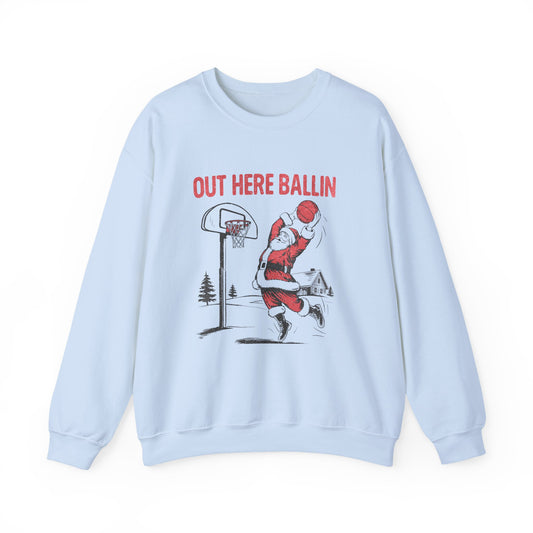 Santa Inspired, Funny Santa Sweatshirt, Retro Santa Sweatshirt - PopCultureByDesign36