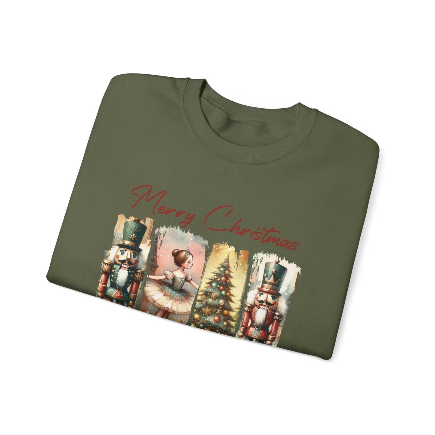 Merry Christmas Sweatshirt, Christmas Tis The Season Sweatshirt - PopCultureByDesign36