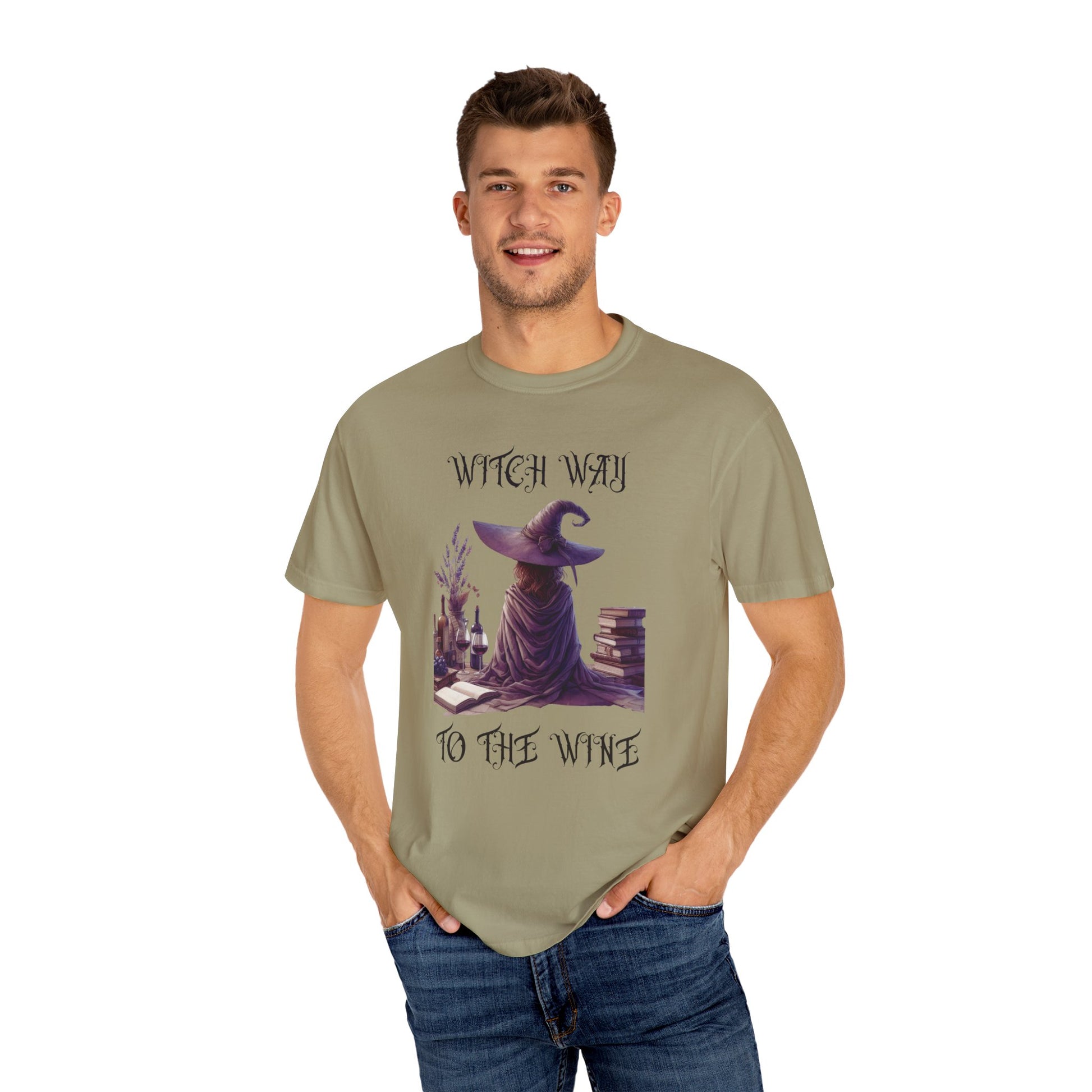 Funny Halloween Shirt, Halloween Witch Shirt, Wine Drinker Gift - PopCultureByDesign36