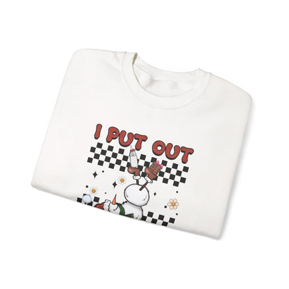 I Put Out For Santa Sweatshirt, Funny Christmas Sweatshirt, Funny Santa Sweatshirt - PopCultureByDesign36