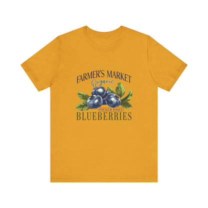 Fruit Farm Shirt, Blueberry Shirt, Cottagecore Berry Tshirt, Summer Fruit Shirt - PopCultureByDesign36
